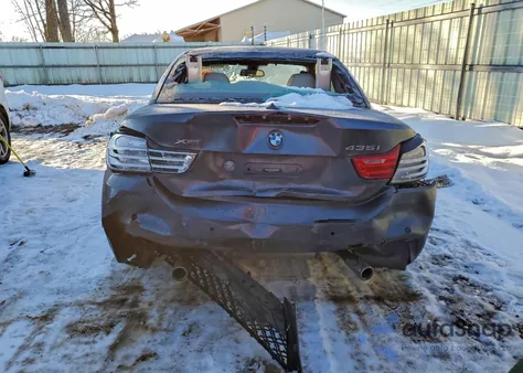 2015 BMW 435 Xi from USA, damaged, VIN WBA3T7C55F5A37111